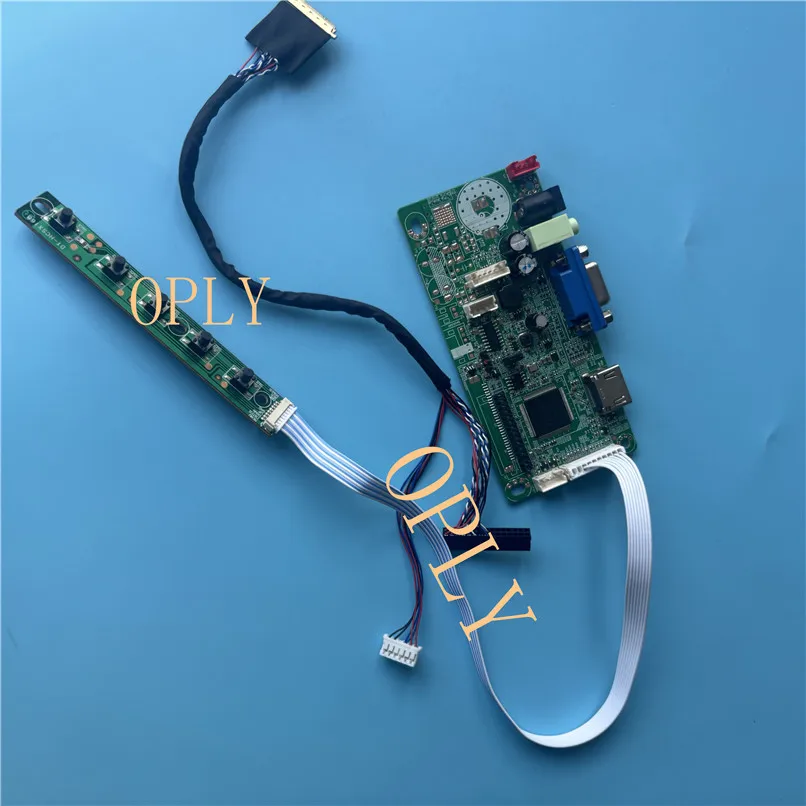 58C Controller board VGA  HDMI-Compatible kit for B101XTN01.0 B101XTN01.1 1366X768 LED Panel Screen DIY display 10.1