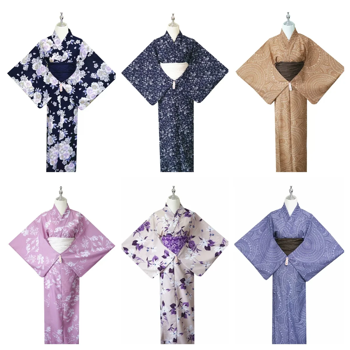 

Japanese Kimono and Yukata for Women – Wrinkle-Resistant Fabric, Traditional Formal Wear, Multiple New Styles