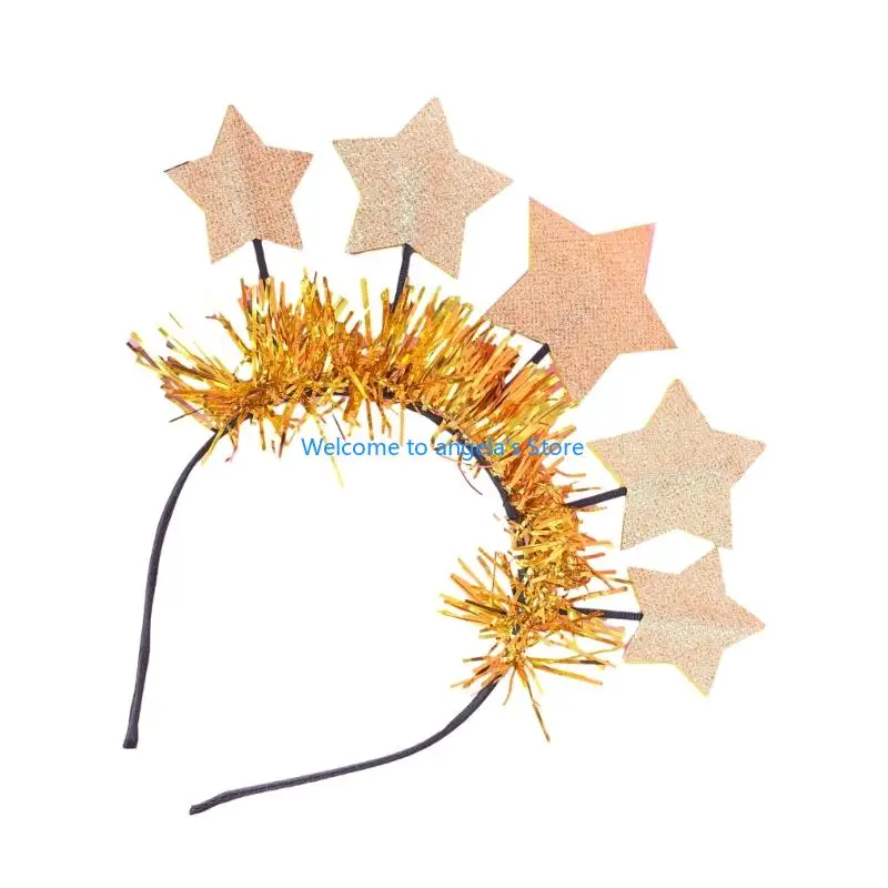 X4YC 2026 sylwestrowa opaska na głowę tiary, upominki na przyjęcie sylwestrowe, dekoracje na imprezę sylwestrową nakrycia głowy