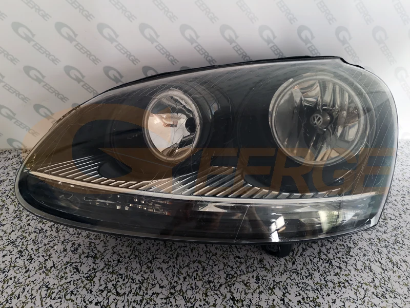 For VOLKSWAGEN VW Golf 5 V Mk5 2004 2005 2006 2007 2008 2009 Ultra Bright CCFL Angel Eyes Halo Rings Kit Car Accessories