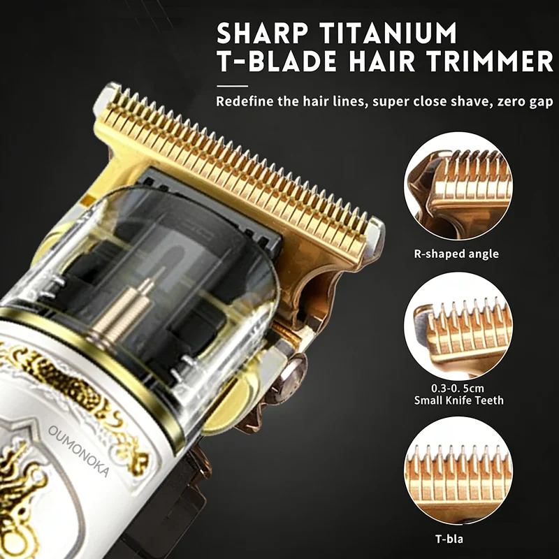 New In Hair Cutting Machine Clipper for Men Barber Shop Trimmer for Men Mower Men\'s Electric Shaver Haircut Beard Trimmer