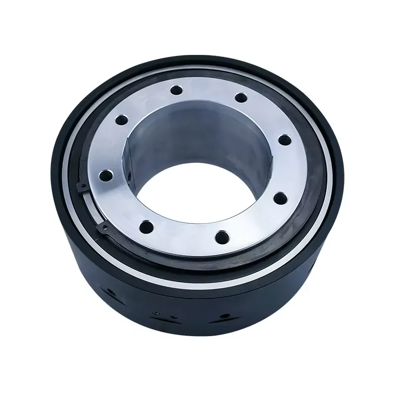 1 In 8 Out Pneumatic Rotary Joint 130mm Large Diameter High Strength Aluminum Alloy Shell IP51 Protection For Industrial