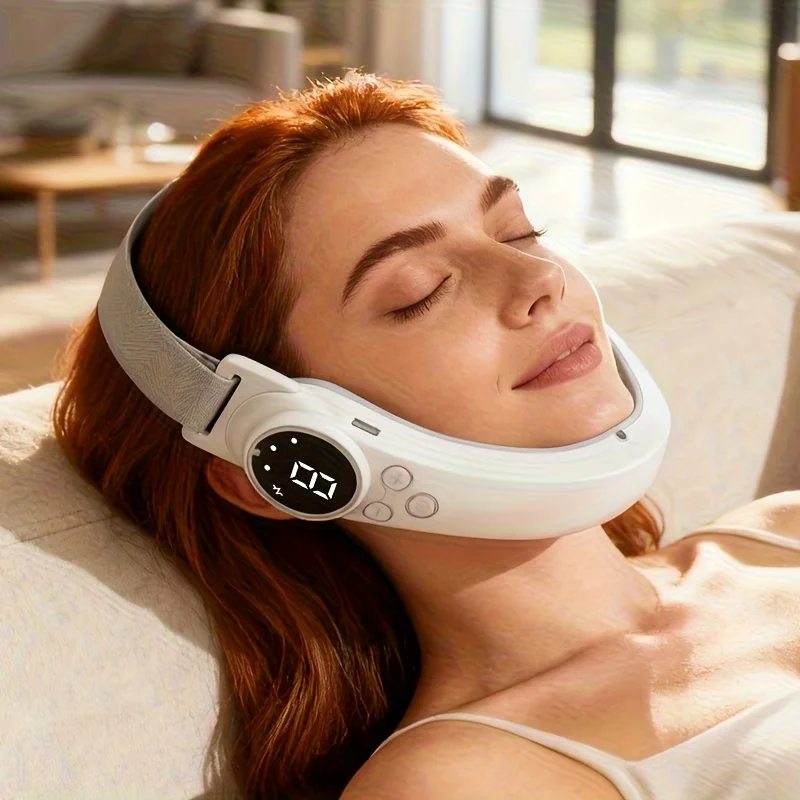 Appareil de beauté de Lifting du visage en V, 9 niveaux EMS, micro-courant, raffermissant, masseur Facial, élimination du Double menton, soins de la peau