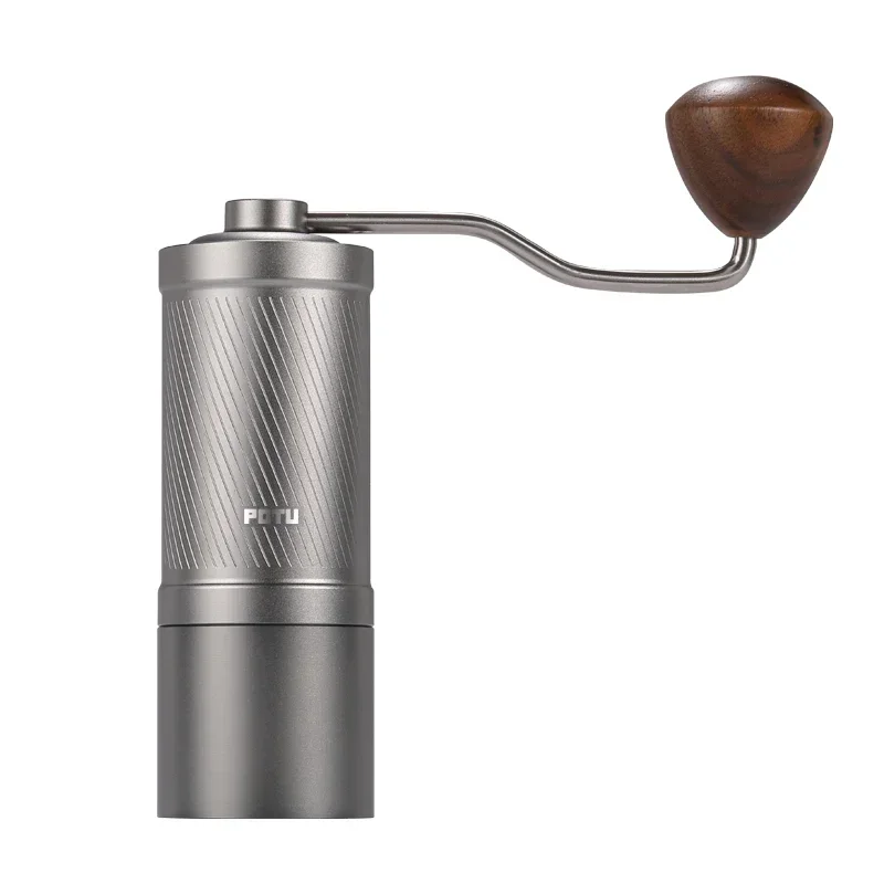 جديد 48 مللي متر التيتانيوم تصفيح سكين مسطح طاحونة اليد دليل النمط الإيطالي العالمي دليل مطحنة القهوة 20 جرام بالسعة متعددة الوظائف