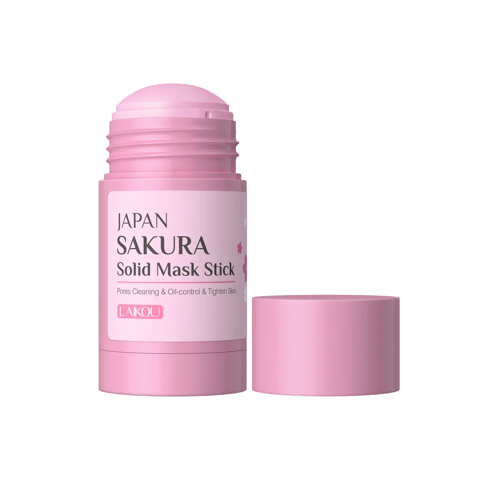 Lecco Sakura Solid Mask Stick 40g Smear Mask Mud Cleanses Skin Oil Control Firms Skin Moisturizing Skincare