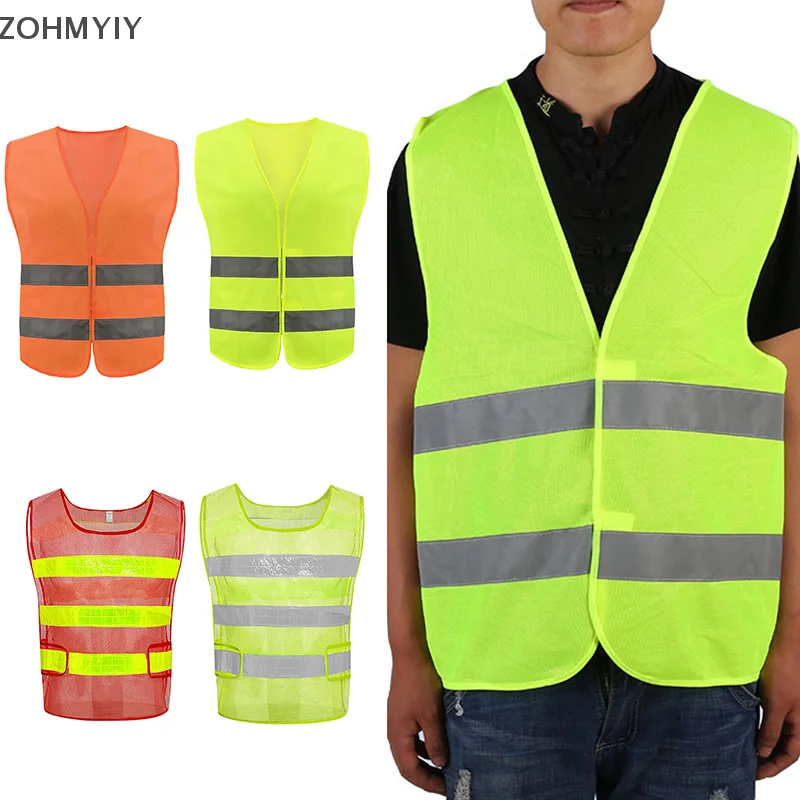 

High-Visibility Reflective Safety Vest for Car & Construction Protection