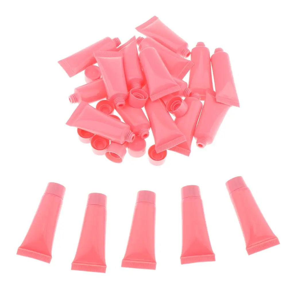 Bottiglia da viaggio con contenitore vuoto per lozione crema cosmetica da 20 x 10 ml