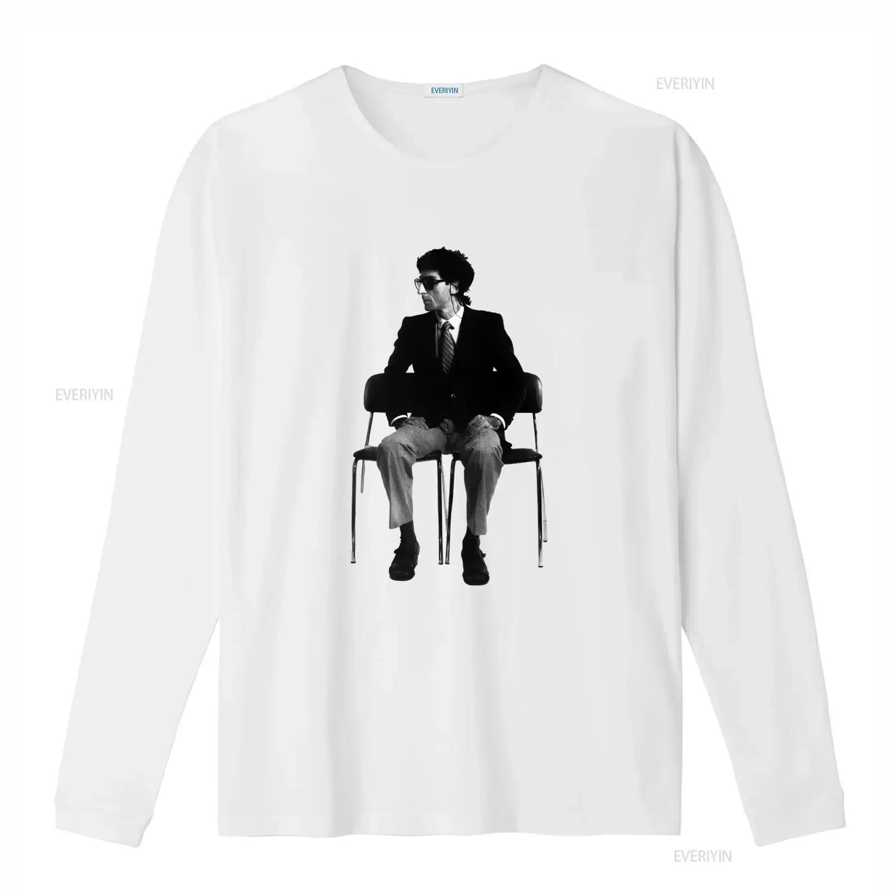 Maglietta Franco Battiato Bandiera Sicilia T Shirt Grafica con Stampa Bianca Collo Tondo Casual per Fan e Amanti della vintage