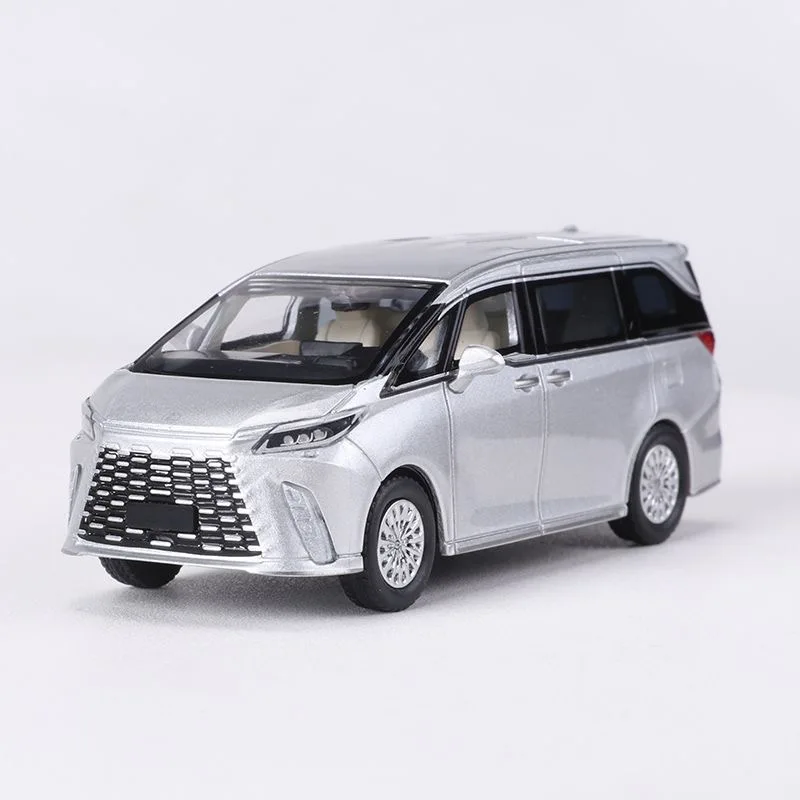 

MASDI alloy slidable Car Model Lexus LM500h - Silver Fits in the Palm of Your Hand Toy Decorative Ornament Holiday Gift