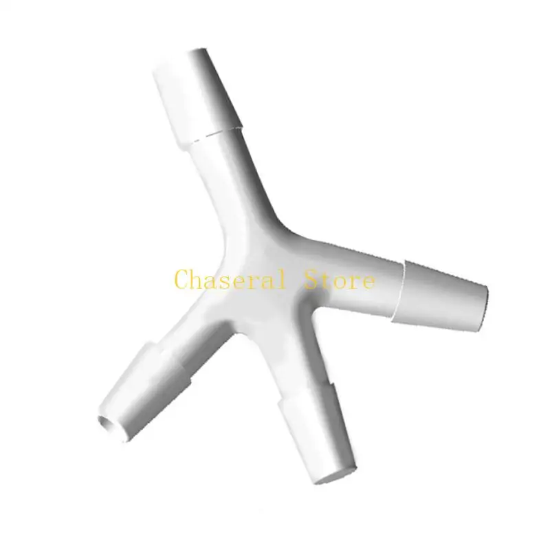 유방 펌프 튜브 용 E7CE 범용 3 방향 커넥터 편리한 코네이트 어댑터