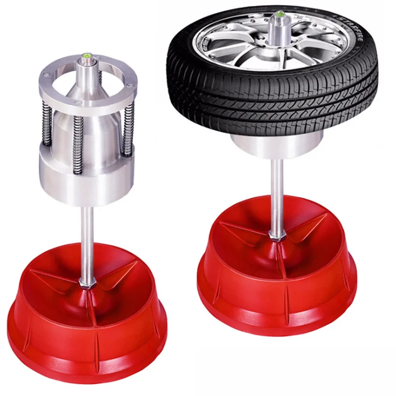 Car Truck Portable Hubs Wheel Tire Balancer Bubble Level Heavy Duty Rim Auto Repair Tools