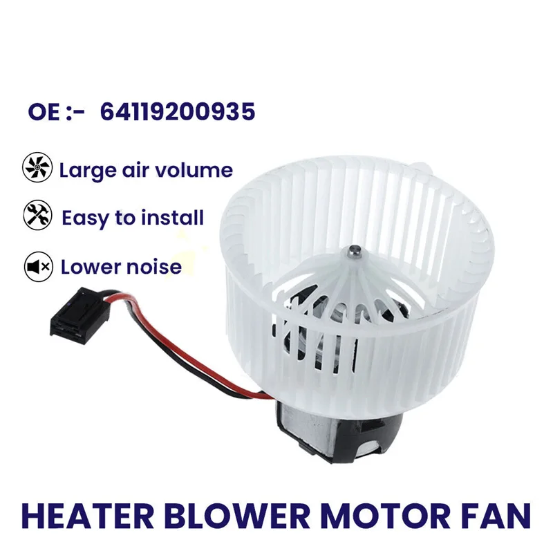 1 Pcs AC Heater Blower Motor Fan for BMW 5 Series No.64119242608/64119200935