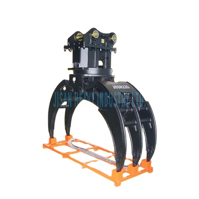 

Excavator Attachment Grapple Wood Log Grapple, Rotating Grapple