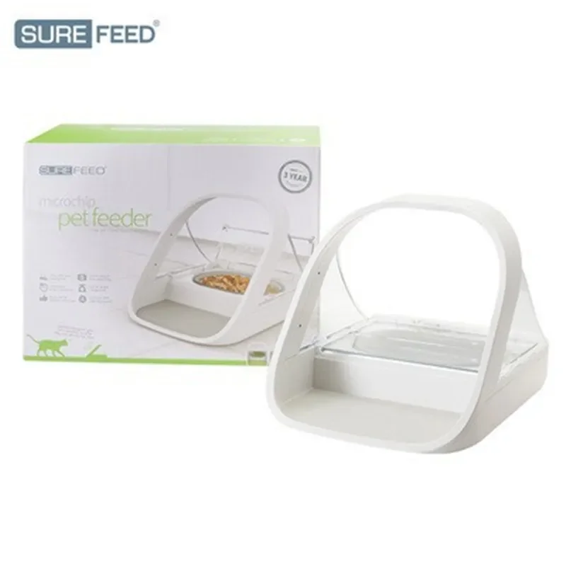 Intelligent Microchip Recognition Automatic Pet Feeder Stainless Steel Bowl Anti-cross Eating Smart Food Dispenser For Cat Dog I