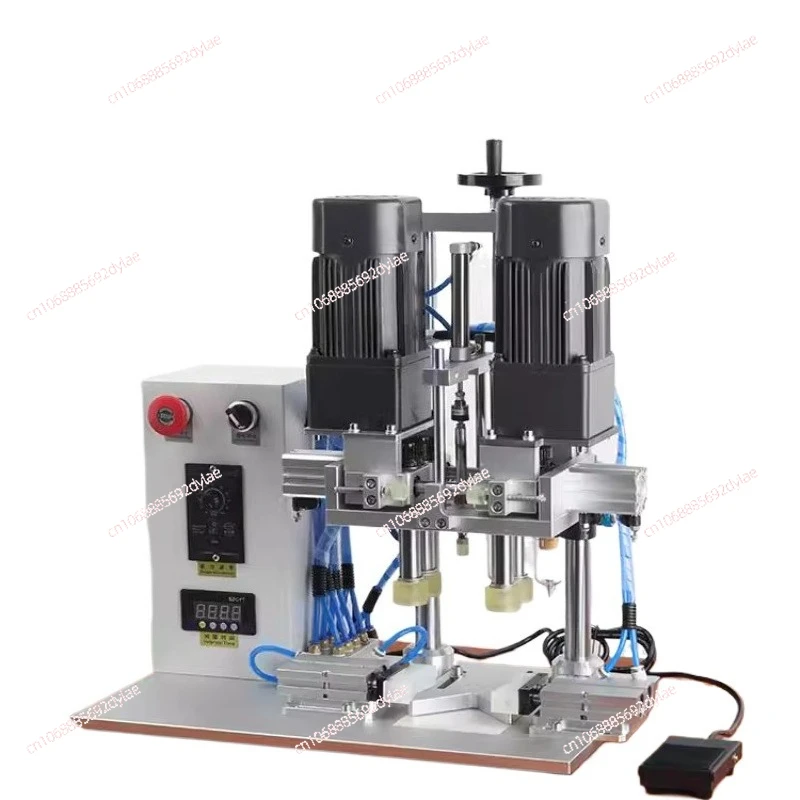 

Automatic capping machine, tightening device, duckbill bottle capping machine, plastic bottle locking machine