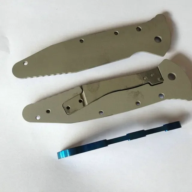Mict DeltaFos Knife Drop Tanto D2 Blade TC4 Titanium Handle Outdoor EDC Survival Tool Knives - view 4