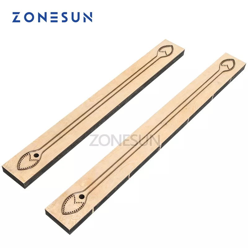 

ZONESUN handbag handle leather cutting die papercraft leather decoration tool for die cutting machine DIY bag handicraft cutter