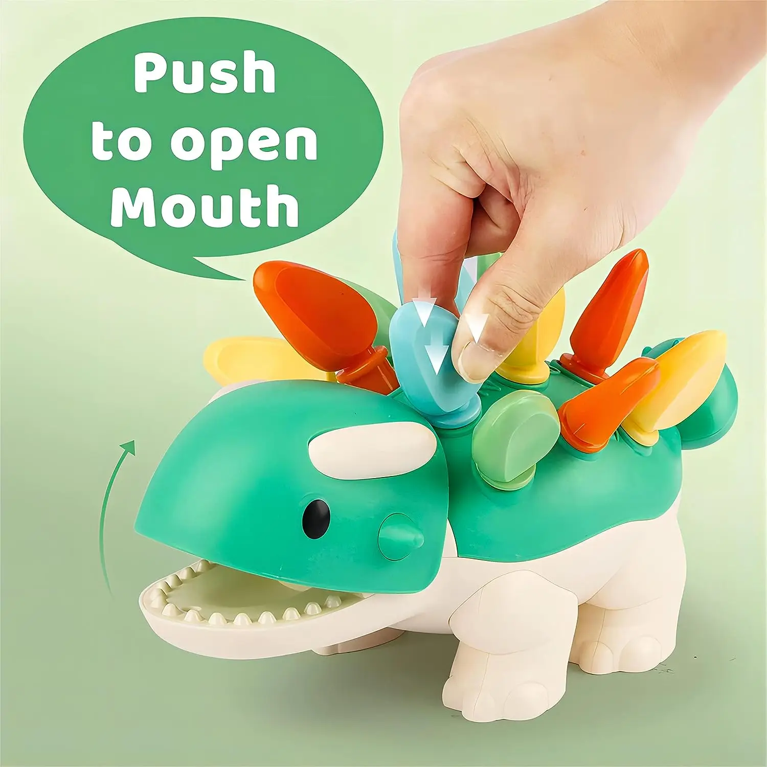 Montessori Toys For Babies Dinosaur Baby Sensory Fine Motor Skills Developmental Preschool Learning Toys Gift