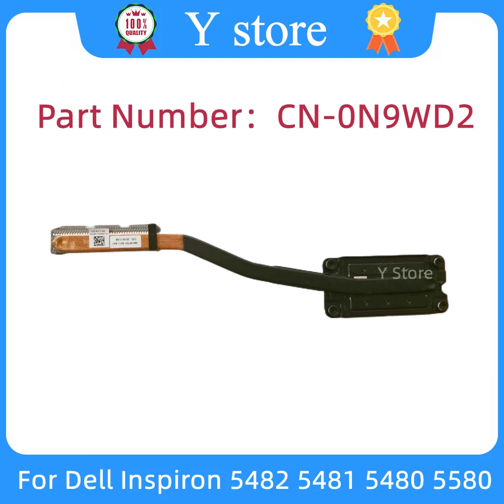 

Y-Store, новый оригинальный радиатор охлаждения процессора ноутбука Dell Inspiron 5482, 5481, 5480, 5580, 5488, технические характеристики: 0N9WD2, N9WD2, 100% протестирован