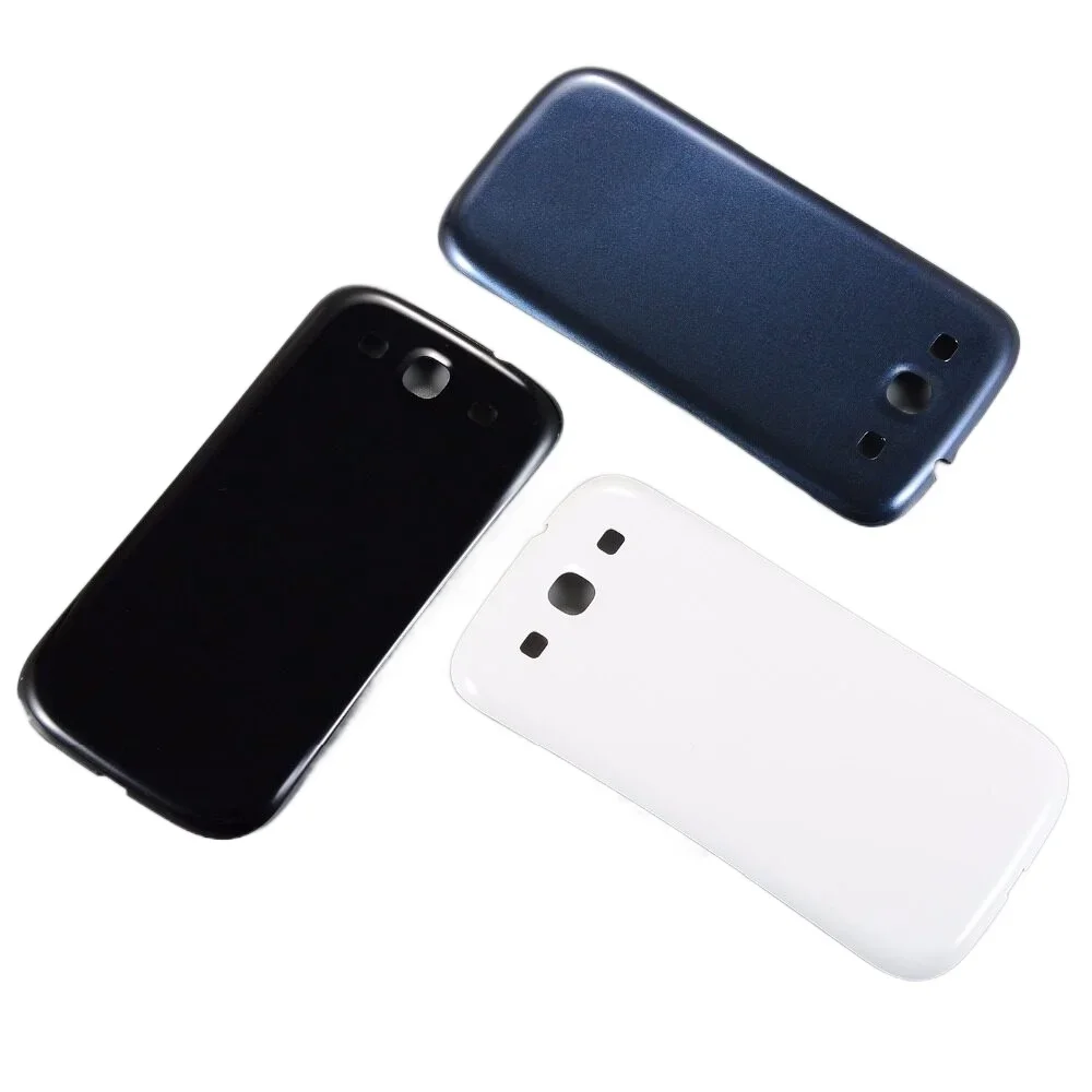For Samsung Galaxy S3 i9300  i9305 9300i 9308i Battery Cover Housing Back Rear Door Case Replacement Repair Parts