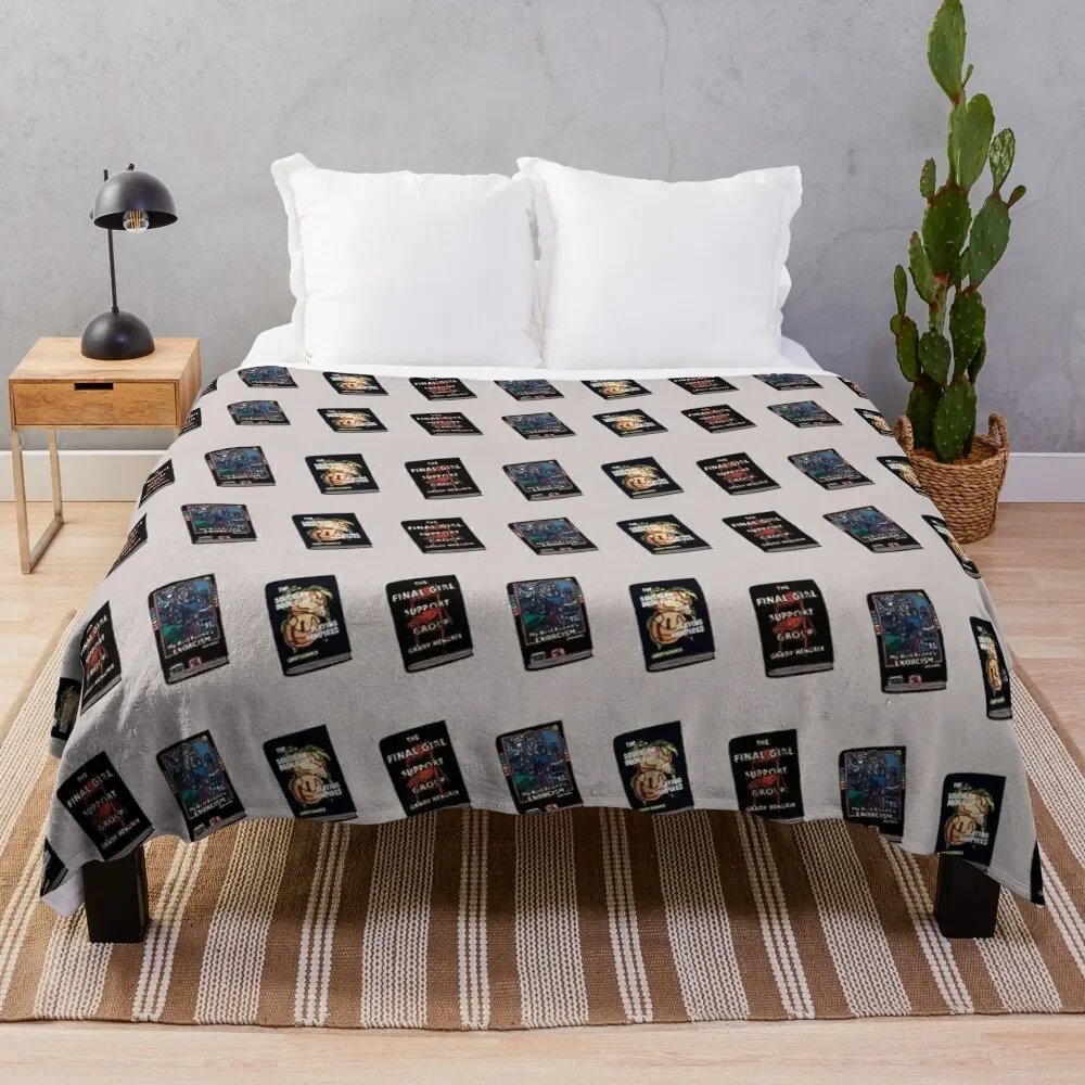 

Grady Hendrix books Throw Blanket Soft Sherpa Fleece Warm Blanket for Winter