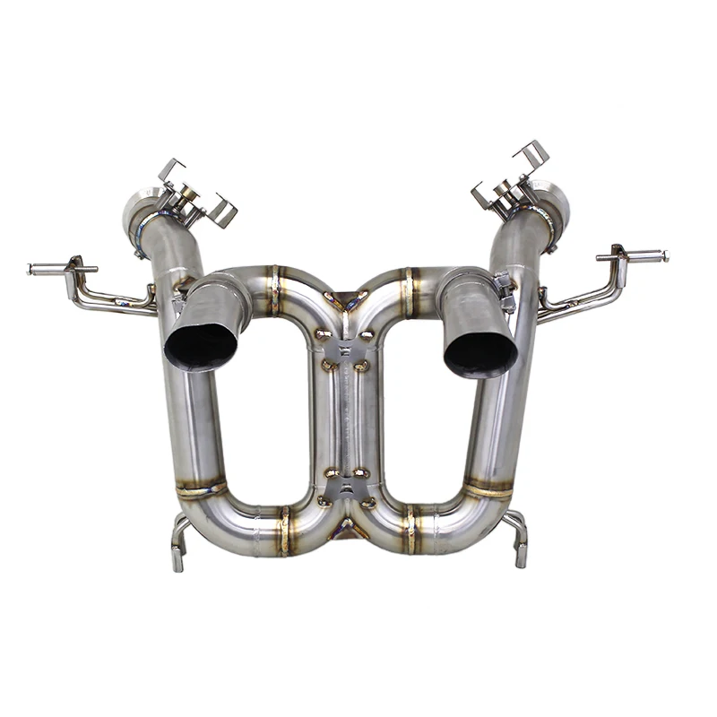 Custom Newest Catback Muffler SS304 Pipe For Lamborghini Revuelto V12 6.5 2024- Dynamic Sound Street Car Exhaust Free System
