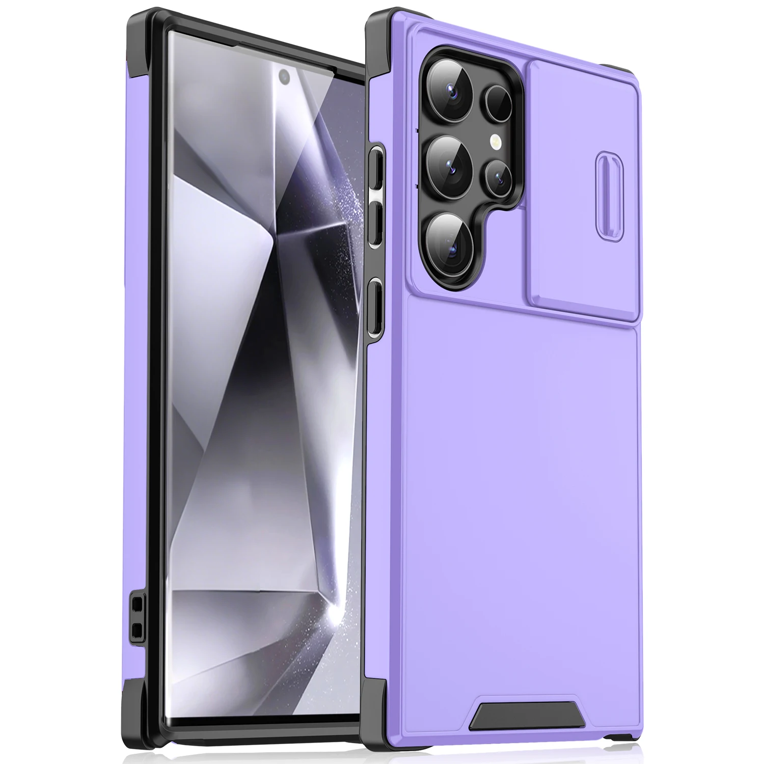 

Противоударные чехлы для Samsung Galaxy S22 S23 Plus S21 FE S25 Edge S24 Ultra Задняя крышка Защита объектива Силиконовый мягкий чехол для телефона