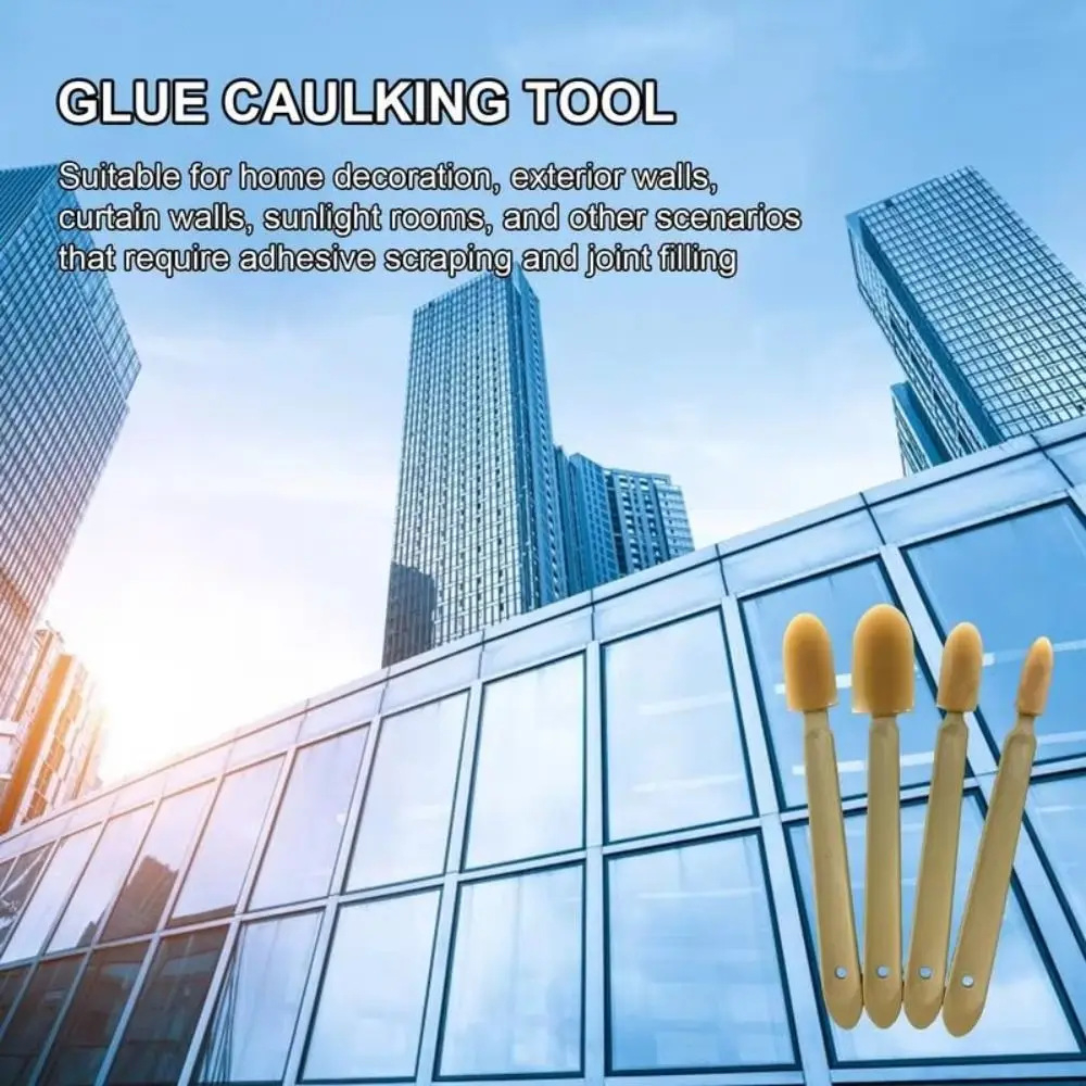 

Plastic Extended Scraper Caulking Convenient Exterior Wall Scraping Reusable Easy To Clean Sealant Filling Tool Floor