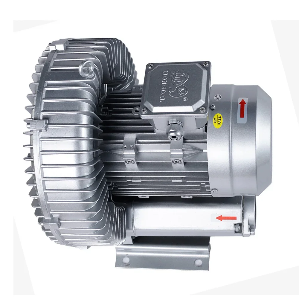 Высококачественный трехфазный кольцевой вентилятор для биогаза мощностью 5 л.с. для передачи биогаза