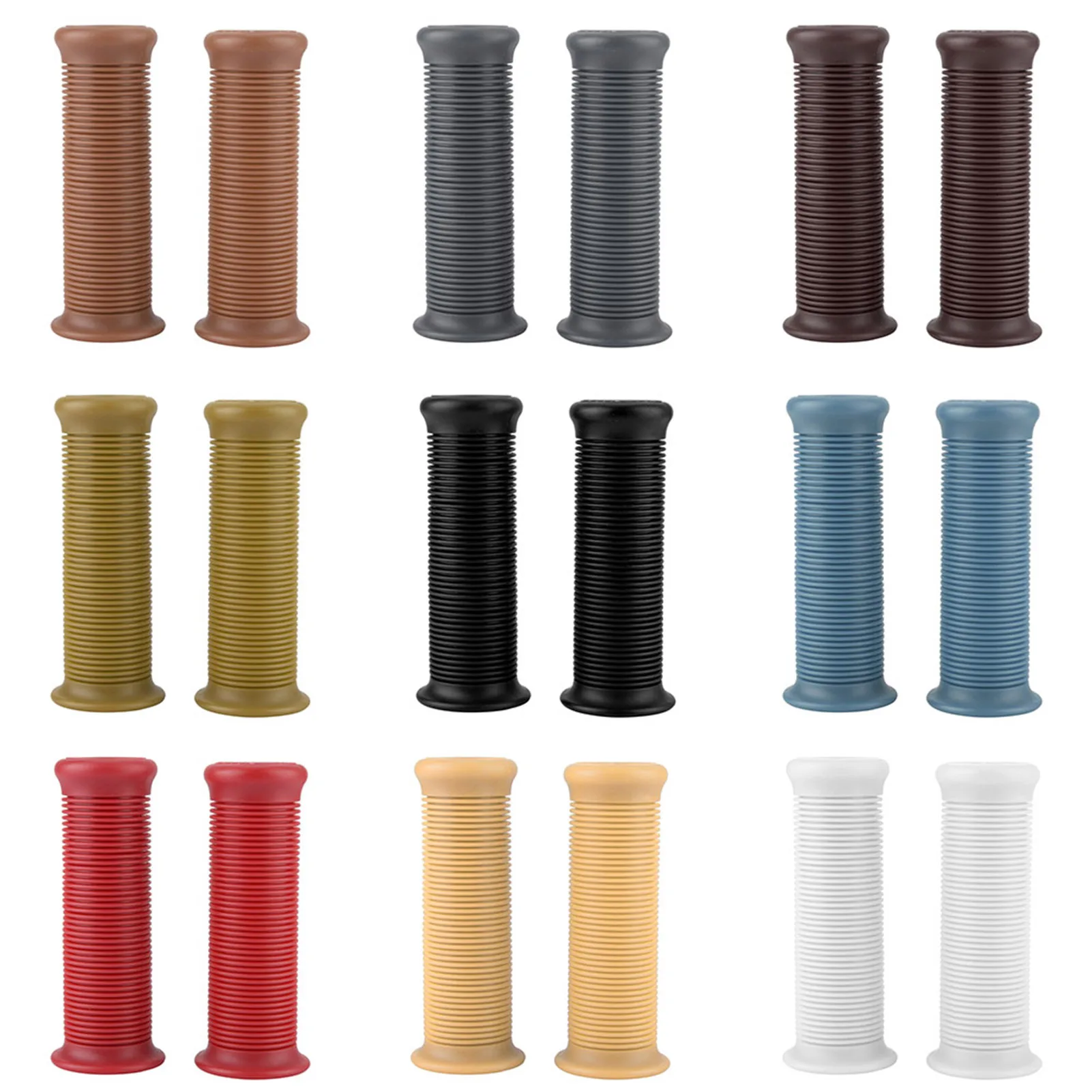Handlebar Grip Pair of 1inch 25mm/ 1.1inch 28mm  Motorcycle Vintage TPU Handle Handlebar Grip Motorcycle Handlebar Grip view 3