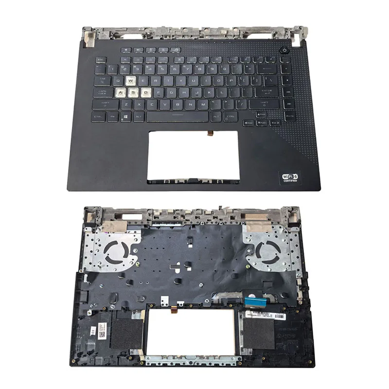 Used For ASUS ROG Strix G15 G513 G513QM G513QY (2021) Black Palmrest Cover W/ Keyboard Backlit