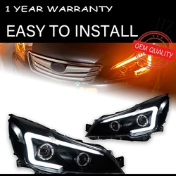 Headlight For Subaru Outback 2010-2016 Car автомобильные товары LED DRL Hella 5 Xenon Lens Hid H7 Legacy Car Accessories