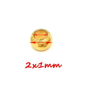 100 Stück 2 mm-12 mm Edelstahlperlen Europäische Kugelperlen mit Großem Loch für Schmuckherstellung DIY Armband Halskette