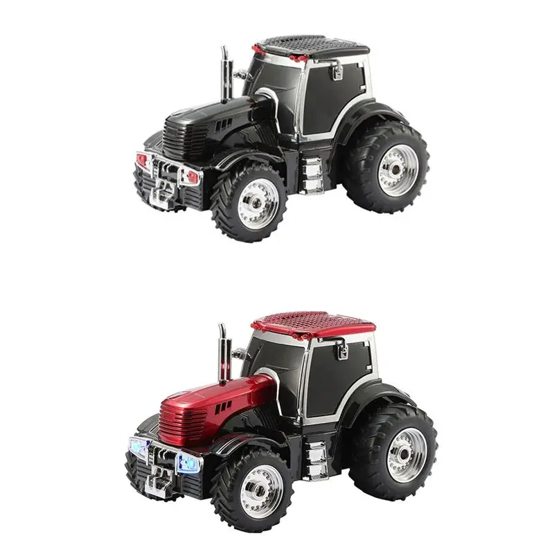 AA60 for WS-560 Tractor Wireless Bluetooth Speaker LED Light Support TF Card FM Radio Stereo Music Player