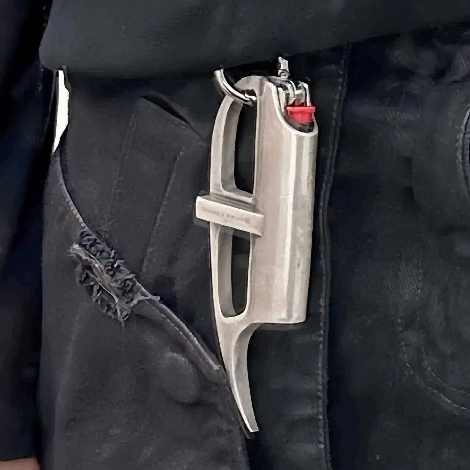 

Outdoor Portable EDC Metal Multifunctional Creative Lighter Case Tool