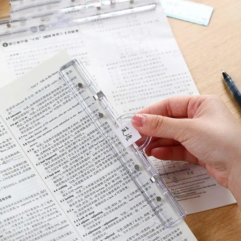 

Magnetic Transparent File Folders Strong Suction Not Easy To Fall Off Multifunctional Office Supplies File Folders