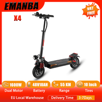 X4 Electric Scooter 1600W Dual Motor 48V16AH Battery IP55 Waterproof E Scooter NFC Key All Terrain Electric Off-road Scooter