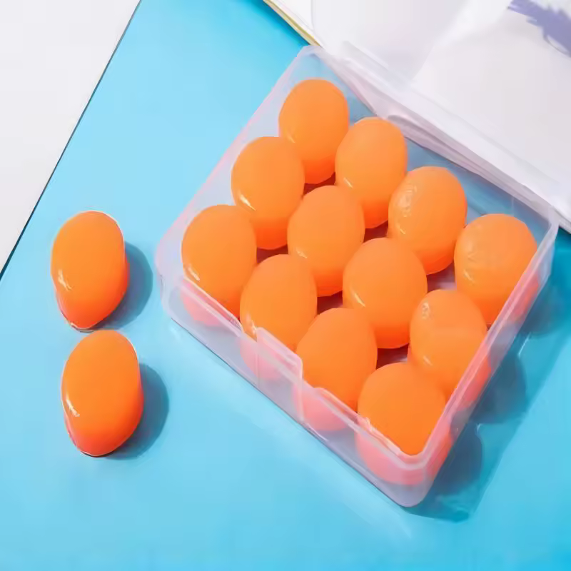 12PCS Silicone Ear Plugs Noise Reduction Sleep Anti Canceling Sound Insulation Earplug Protection Sleeping Reusable Ear Plugs - Image 6