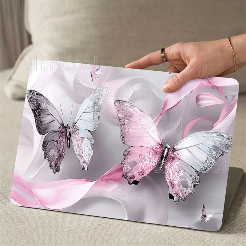 

2 Piece Laptop Art Decal Case Universal Netbook Skin Laptop Skin Sticker Decal Waterproof Scratch Resistant