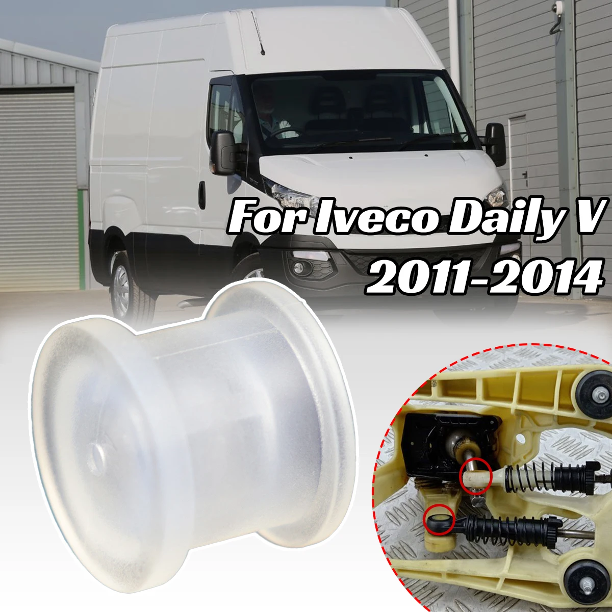 

For Iveco Daily V MK5 Gear Shift Cable Linkage Bushing Shifter Lever Connect End Joint Collect Adjuster Selector 2011 2012-2014