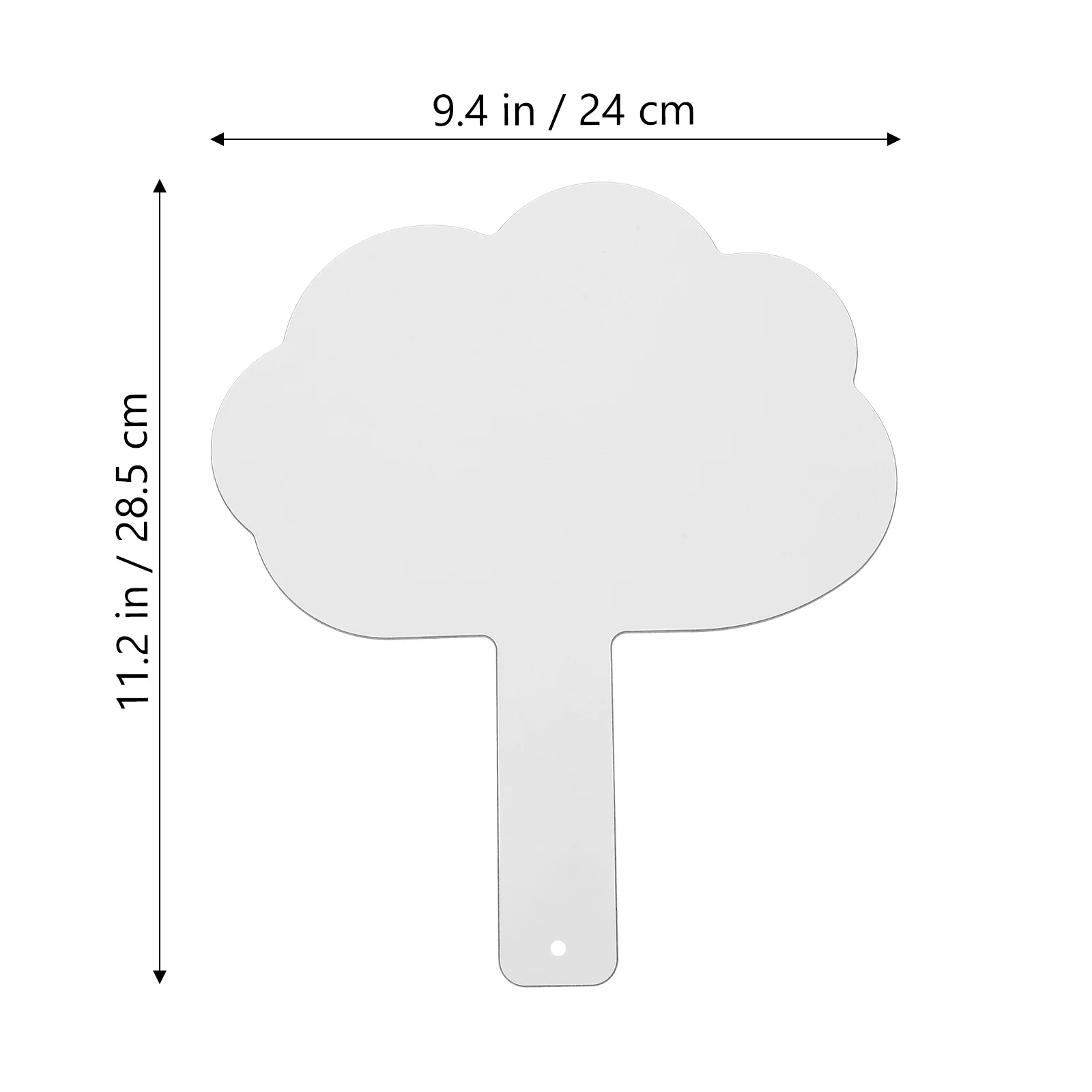 Lavagna bifacciale in PVC Mini palmare per bambini Studenti Aula Lavagna riutilizzabile cancellabile a secco Rispondi giochi sicuri