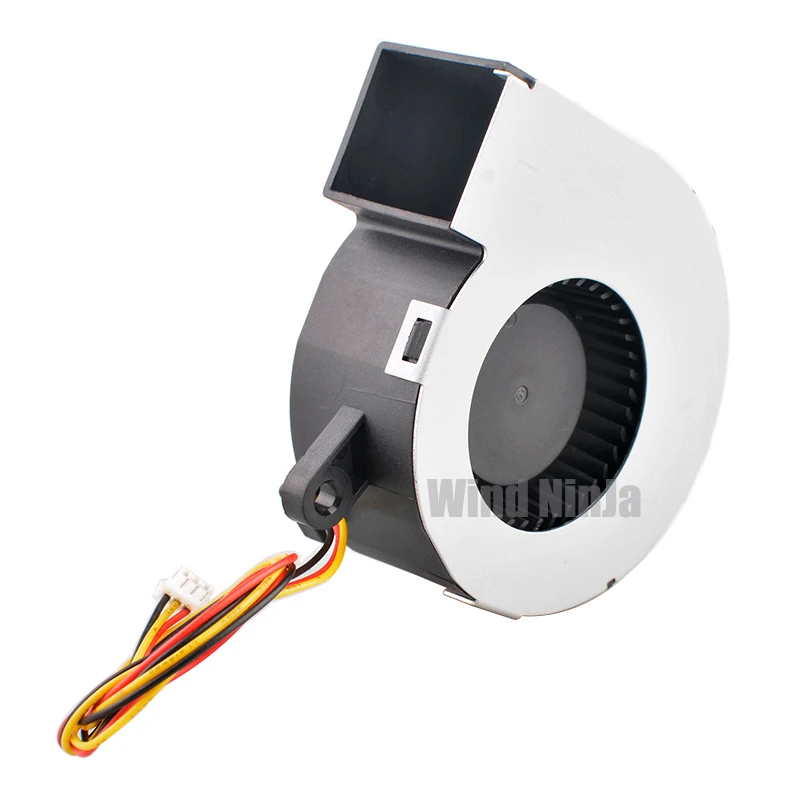 Turbofan Cooling Fan B126015SH BCQ15aR - 60mm DC12V 0.3A 3Pin for Projector Ovens & High-Speed Heat Dissipation