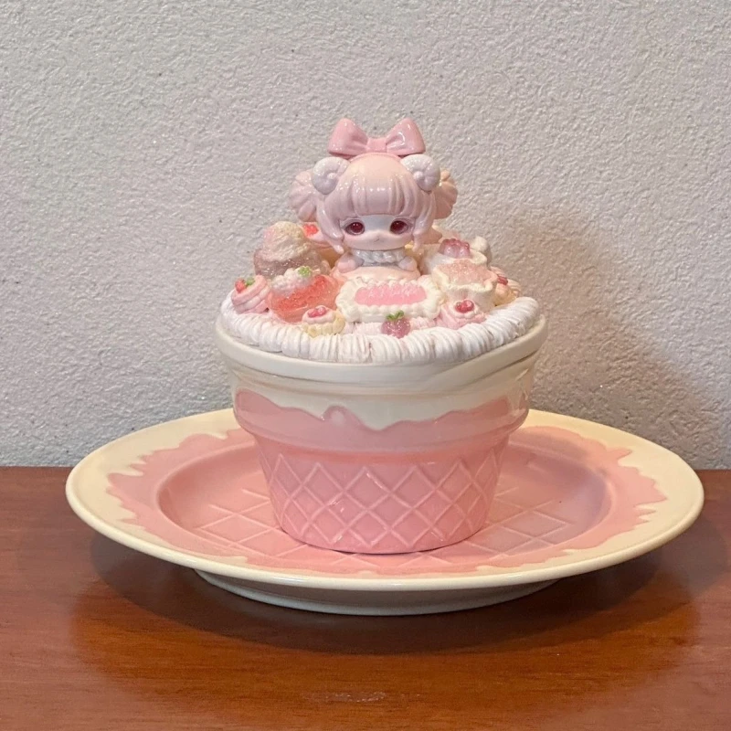 

Magic Candy House Cream Glue Mark Breakfast Cup Ice Cream Cup Gift Ornament