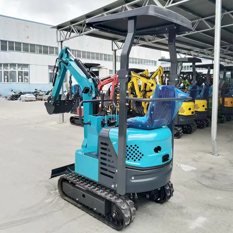 

Customized Multifunctional Farm 1.2 Ton Mini Excavators High Efficiency Micro Excavator Garden Hydraulic Small Digger With Thumb