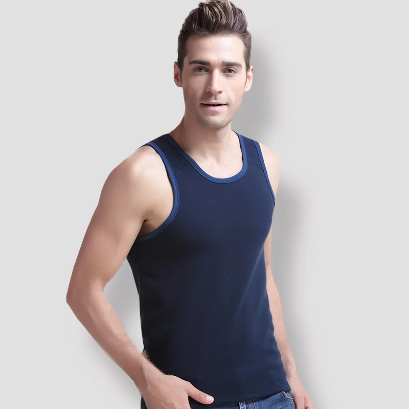 Antarctic men's thermal vest sports and fleece thickened tight-fitting bodice sleeveless slim waistcoat autumn winter top
