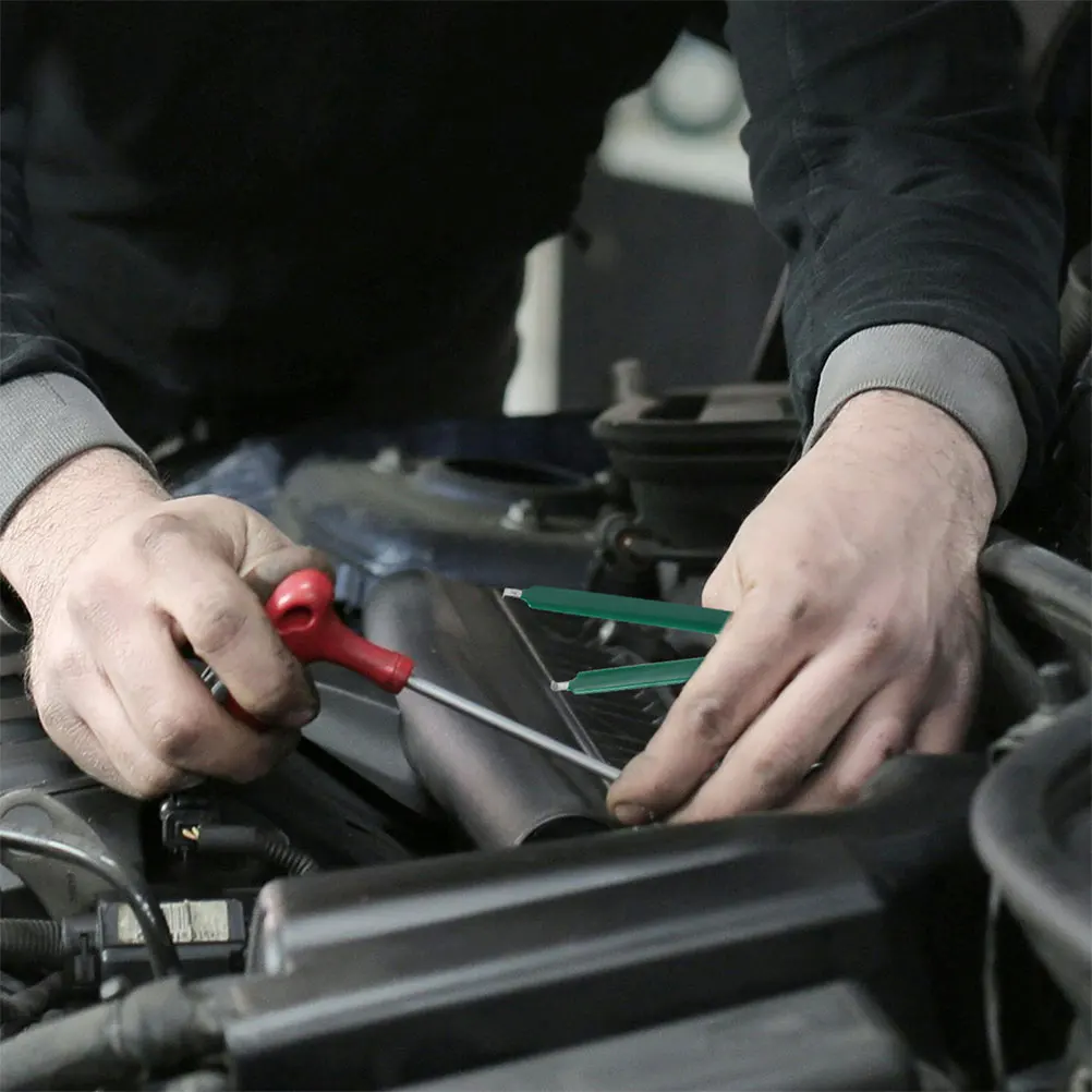 

2pcs Automotive Puller Tool Stainless Steel Car Fuse Extraction Installation For Truck Suv Motorcycle Portable Fuse Handling