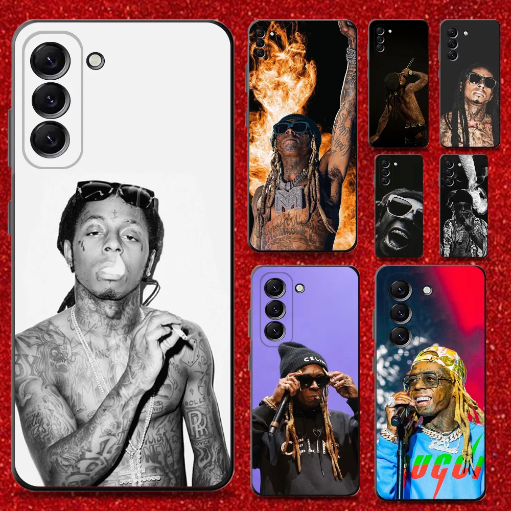 

Rapper L-Lil W-Wayne Phone Case For Samsung Galaxy A13,A21s,A22,A31,A32,A52,A53,A71,A80,A91 Soft Black Cover