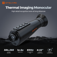 GTGUARD Ai15 Thermal Imaging Monocular Night Vision Goggles 384X288 0.9/15mm Lens Thermal Scope, Outdoor Hunting Target Tracking