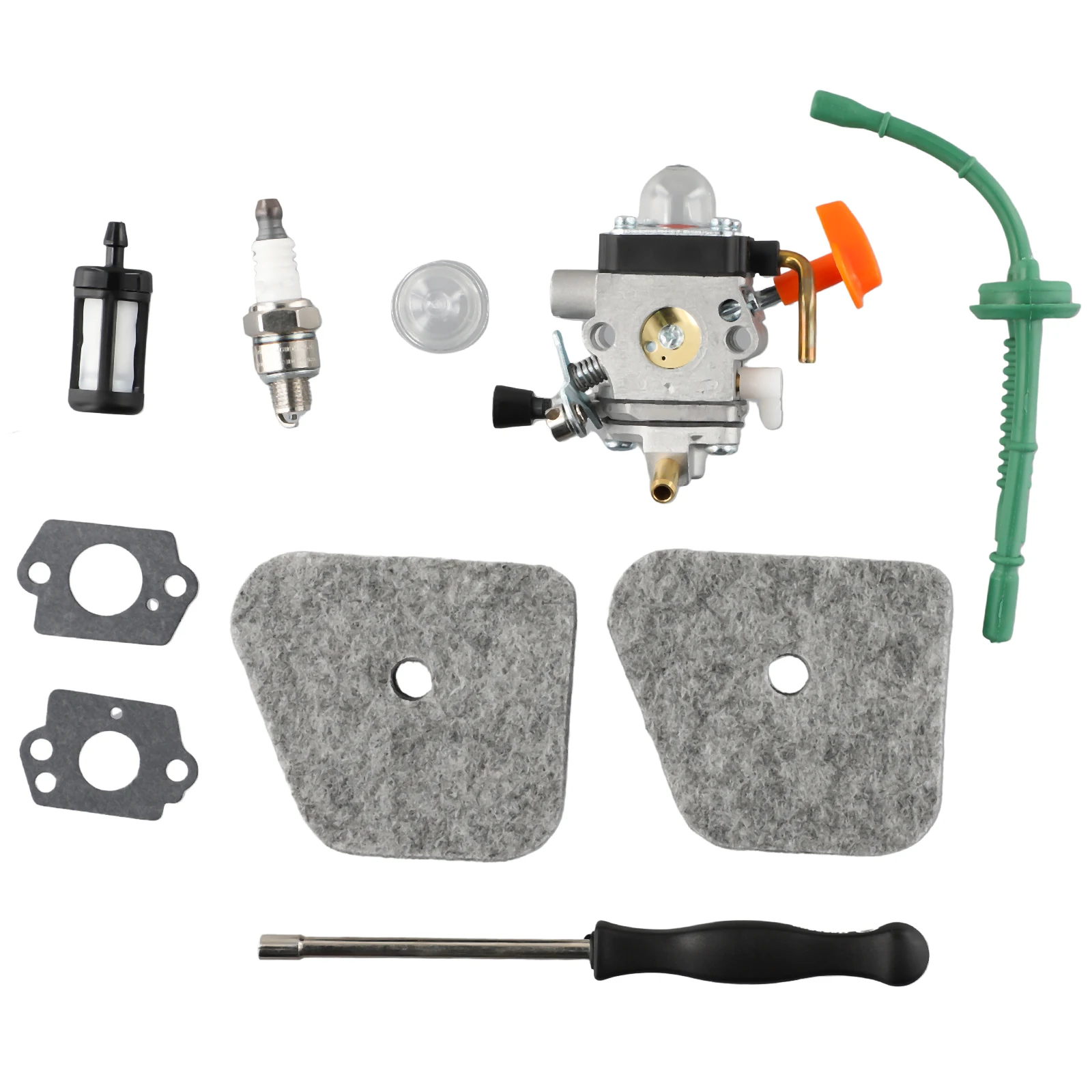 Carburador c1qs174 fs90r compatível com fs87 fs90 para aparadores fs100 fs110 e serras de pólo para desempenho confiável