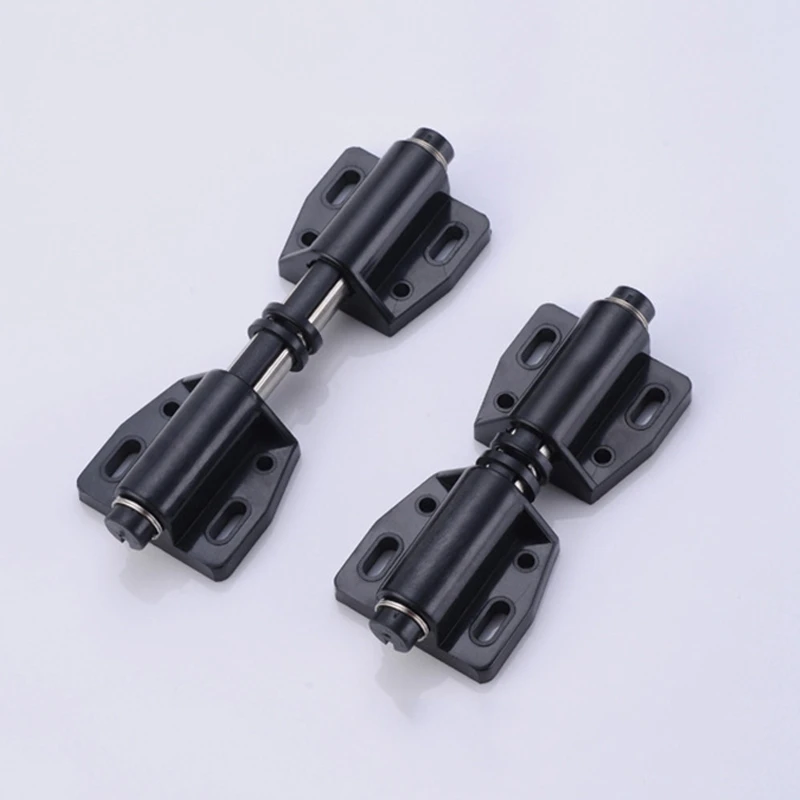 16PCS Black Magnetic Push To Open System Damper For Cabinet Cupboard Drawer